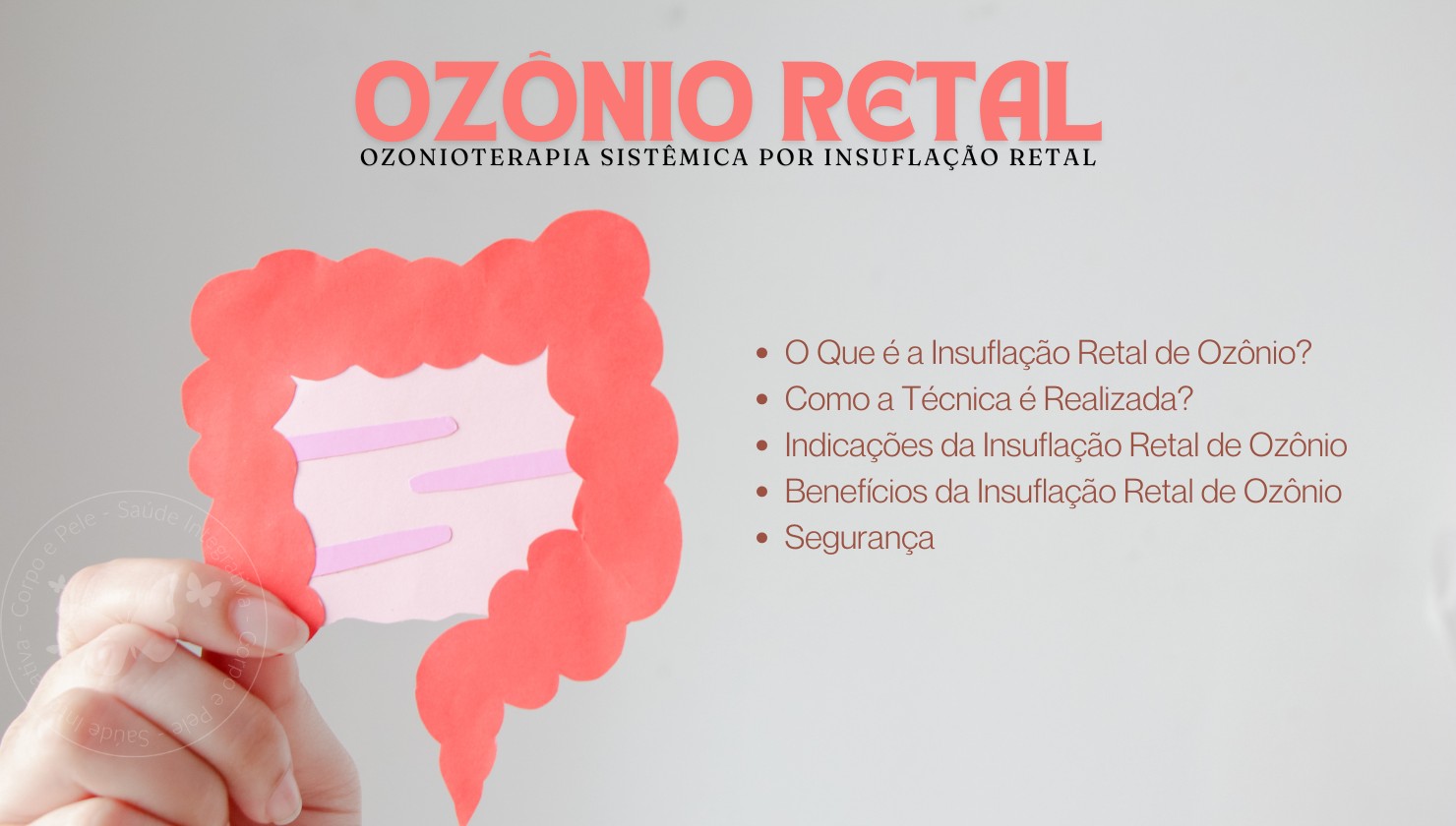 A insuflação retal de ozônio é indicada para uma ampla gama de condições, especialmente aquelas relacionadas ao estresse oxidativo, fadiga crônica e baixa imunidade.